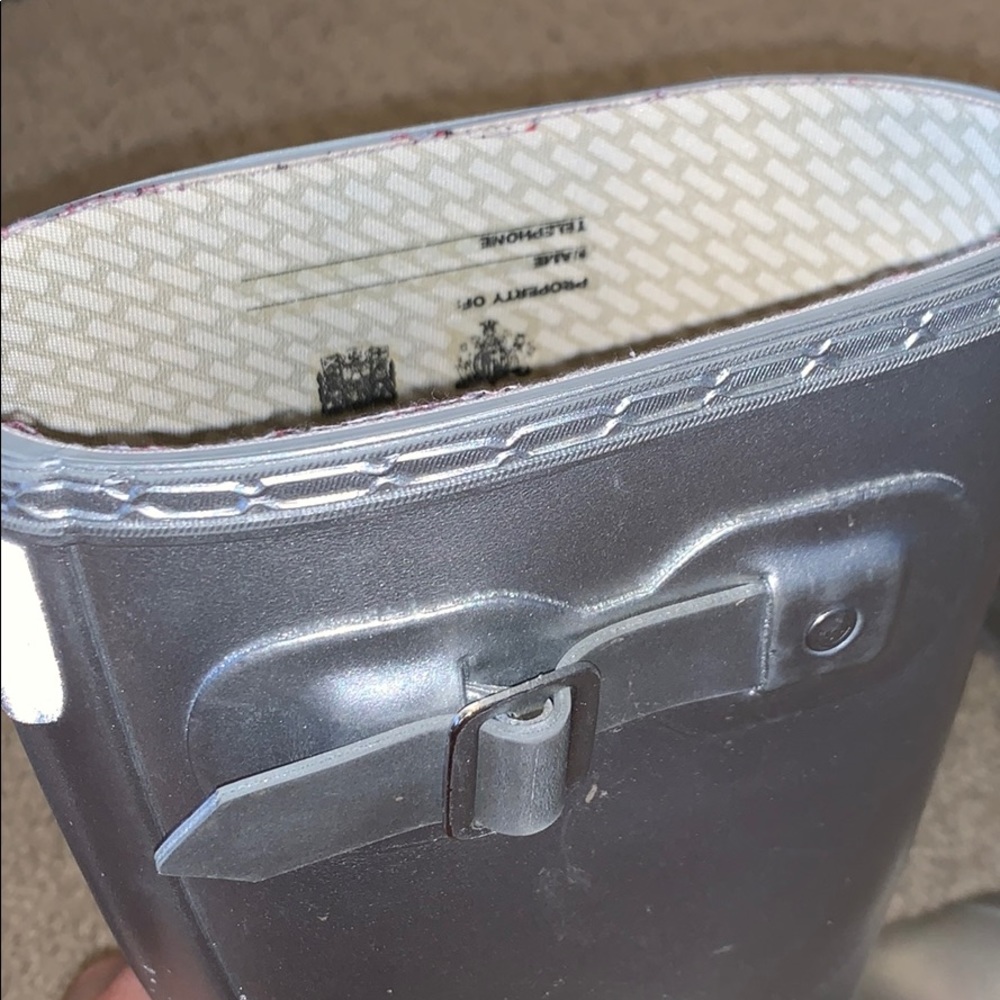 kids hunters boots silver - Picture 7 of 7